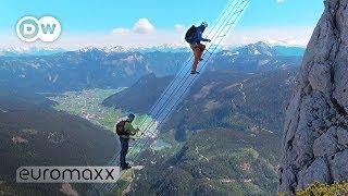 Climbing 700 m Above The Abyss Stairway To Heaven In Austria  Axel On The Edge