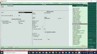 Day 15 Tally Part 8   Capital Goods entry Under GST