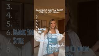 Ranking Taylor Swift’s 1989 Pre Taylor’s Version Edition #rankingtaylorswiftsongs #swiftie #1989