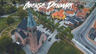 ODENSE  Denmark by Drone in 4K - DJI Mavic Air 2