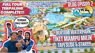 Bertam Water Park 2023  Full Tour Semua Slide  Waterpark Tiket Mampu Milik  #review #waterpark