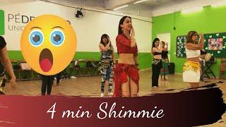 4 MINUTOS DE SHIMMIE  DANÇA DO VENTRE  PATRÍCIA CAVALCANTE