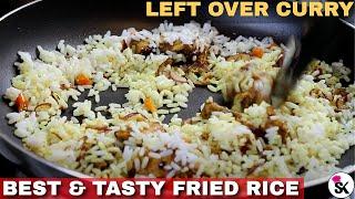 Chicken Fried Rice  Nandos Style Fried Rice  Left over Chicken Curry & Rice  5 Minutes Recipe
