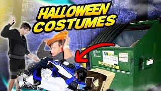 Dumpster Diving WE KILLED IT......AGAIN FOUND BRAND NEW  HALLOWEEN COSTUMES
