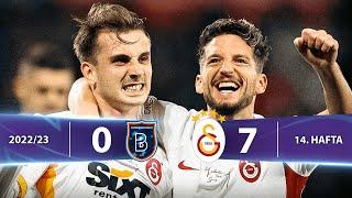 M. Başakşehir - Galatasaray 0-7 HighlightsÖzet  Spor Toto Süper Lig - 202223