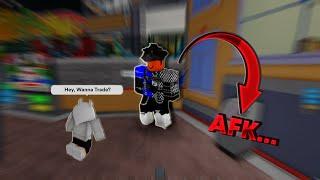 Does AFKing In TRADE HANGOUT Really Work?  Roblox Trading