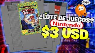 COMPRE LOTE de JUEGOS de NES por MENOS de $3 DÓLARES  AC 61