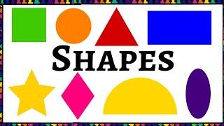 Shapes for kids  Basic shapes  2D Shapes  Different shapes  Shapes  Home based school  #shapes