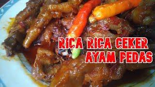  Resep Rica-Rica Ceker Ayam Pedas. Bikin Nambah Nasi Terus
