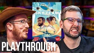 Takin to the SKIES - Sky Team Board Game Playthrough