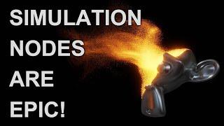 Particle Disintegration Simulation with Geometry Nodes  Blender 3.5 Tutorial