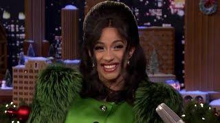 Cardi B EXPLAINS Her Name & Fallon Cant Contain His Laughter In Interview