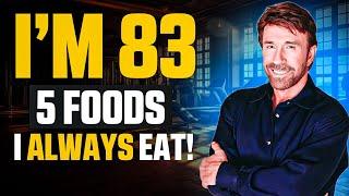 Chuck Norris 83 Still Looks 59 I Eat 5 Foods & Dont Get Old