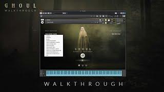 Walkthrough - GHOUL  Ghostly Textures for Kontakt ft. aleatoric violins and vocals