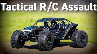 Arrma Fireteam 6S BLX Basher - Fast Attack RC Military Vehicle