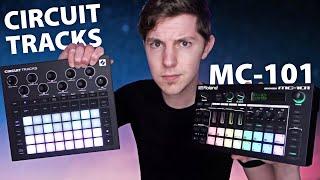 Novation Circuit Tracks vs Roland MC-101 2021