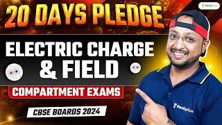 CBSE Compartment Exam 2024  Electric Charge & Field  Class 12 Physics  Physics Baba  Rankplus