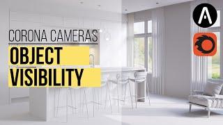 How to make objects invisible to Camera in Corona Render