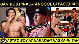 BREAKING Astrolabio at Nakatani Nagka-Init  Barrios Pinag-tanggol si PACQUIAO