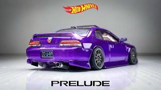 Simple and Clean Honda Prelude Hotwheels Custom