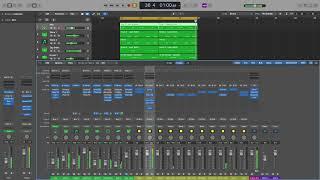 Using Buses To Control Effects On Multiple Tracks In Logic Pro X