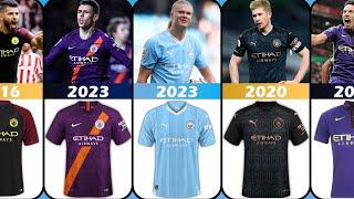 Evolution MANCHESTER CITY Jersey Home Away Third 2010-2024