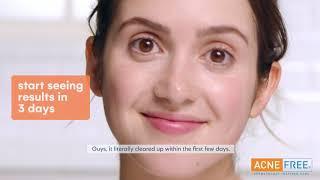 Laura Marano + AcneFree’s 24 Hour Acne Clearing System