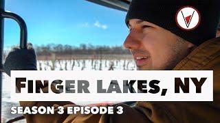 Visit the FINGER LAKES NEW YORK WINE REGION  V is for Vino - Americas #1 Wine Show full episode