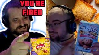 Wings Of Redemption Tommy is fired from lolcow live  Pizza Rolls and Teddy Grahams