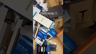 tech box hoarding pt. 2 - cleaning up my act ️  #unboxing #organization #minimalist #newyear