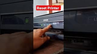 How to Fix Epson L380 Printer Red Light Blinking Reset #shorts #shortsfeed