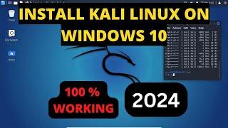 How To Install Kali Linux On Windows 10  Kali Linux 2024