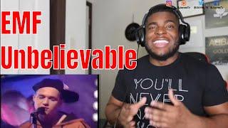 FIRST TIME HEARING  EMF - Unbelievable Official Music Video REACTION