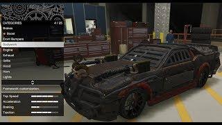 GTA 5 - Arena War DLC Vehicle Customization - Apocalypse Dominator Death Race Mustang and Review