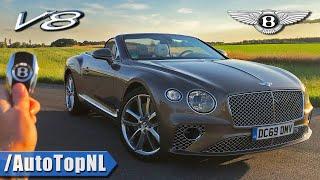 BENTLEY Continental GT V8 Convertible REVIEW on AUTOBAHN NO SPEED LIMIT by AutoTopNL