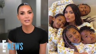 Kim Kardashian Details CHAOTIC Home Life with Her 4 Kids  E News
