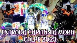 4K CAPITANÍA MORA DE CALPE 2023 #morosycristianos #desfile #calpe #alicante #fiesta