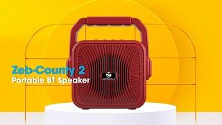 Portable Speaker - Zeb-County 2  Zebronics