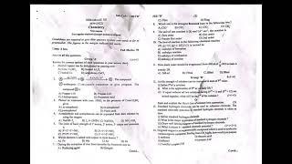 Chemistry Questions paper Class 12  Province no 3 Board exam que.paper #board_Exams Bagmatipardesh