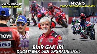 Ducati Batal Upgrade Motor Milik Bagnaia  Martin Ogah Main Psywar  Zarco Nyaris Sruduk Quartararo