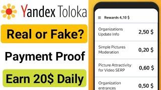 Yandex Toloka app Payment Proof  Real or Fake?  Earn 20$ Daily  Full Review