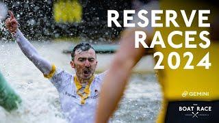The Gemini Boat Race - Reserve Races  30 March 2024