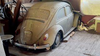 VW Beetle Full Transformation  From Barn Find to Beauty