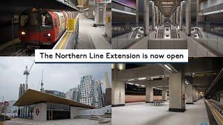 BRAND NEW Northern Line Extension now open