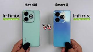 Infinix Hot 40i vs Infinix Smart 8  Speed Test