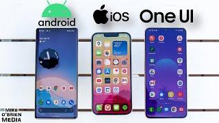 The Very Best Smartphone iOS vs ONE UI vs Pixel Android - In Depth Comparison