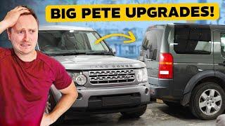 UPGRADING OUR CHEAP LUXURY 4X4 WITH A BROKEN DONOR VEHICLE