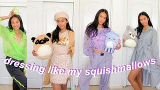 dressing like my squishmallows for a week + squish hunting tips + q&a