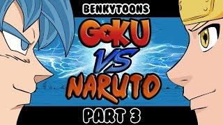 Goku vs Naruto Fan Animation - Part 3  Animated Battle manga style