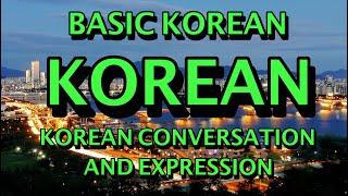 Learn Korean by listening and repeating for 30 minutes